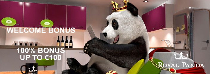 Royal Panda 100% Welcome Bonus